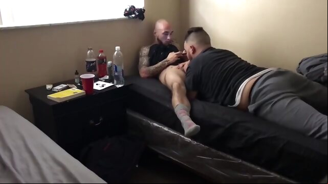 Sucking & Rimming Verbal DL White Thug (Hidden Cam) sex gay sex amateur